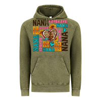 Vintage Olive nana nana nana with hearts Vintage Hoodie - AdoDesignShop