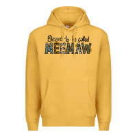 Mustard blessed meemaw Premium Hoodie - CowhideDigitalArt