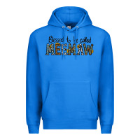 True Royal blessed meemaw Premium Hoodie - CowhideDigitalArt