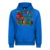 Cobalt Croc'in around the christmas tree Urban Hoodie - AdoDesignShop