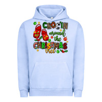 Pigment Grape Ice Croc'in around the christmas tree Urban Hoodie - AdoDesignShop