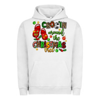 Pigment Lunar Rock Croc'in around the christmas tree Urban Hoodie - AdoDesignShop