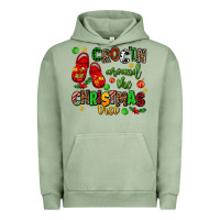 Pigment Oil Green Croc'in around the christmas tree Urban Hoodie - AdoDesignShop