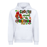 White Croc'in around the christmas tree Urban Hoodie - AdoDesignShop