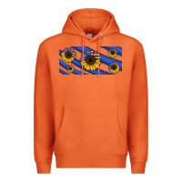 Carrot american flag sunflowers 16oz libbey cup Premium Hoodie - HRA Design Shop