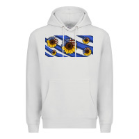 Dove Grey american flag sunflowers 16oz libbey cup Premium Hoodie - HRA Design Shop