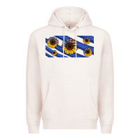 Pale Pink american flag sunflowers 16oz libbey cup Premium Hoodie - HRA Design Shop