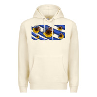 Sandshell american flag sunflowers 16oz libbey cup Premium Hoodie - HRA Design Shop