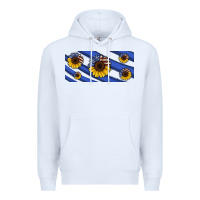 White american flag sunflowers 16oz libbey cup Premium Hoodie - HRA Design Shop