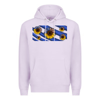 Lilac american flag sunflowers 16oz libbey cup Premium Hoodie - HRA Design Shop