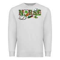 Dove Grey st patricks day nurse Premium Sweatshirt - RanaPortraitStore