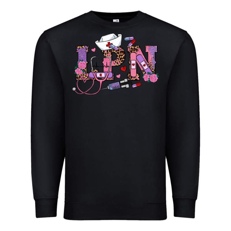 Valentines Day Lpn Premium Sweatshirt by RanaPortraitStore | Teevron