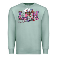 Seafoam valentines day lpn Premium Sweatshirt - RanaPortraitStore
