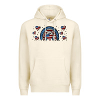 Tofu american flag rainbow 16oz libbey cup Premium Hoodie - HRA Design Shop