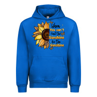 Cobalt when you can't find the sunshine be the sunshine Urban Hoodie - JahusDesignShop
