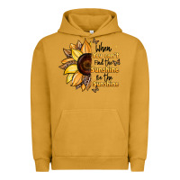 Pigment Peanut Butter when you can't find the sunshine be the sunshine Urban Hoodie - JahusDesignShop