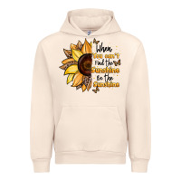 Sandshell when you can't find the sunshine be the sunshine Urban Hoodie - JahusDesignShop