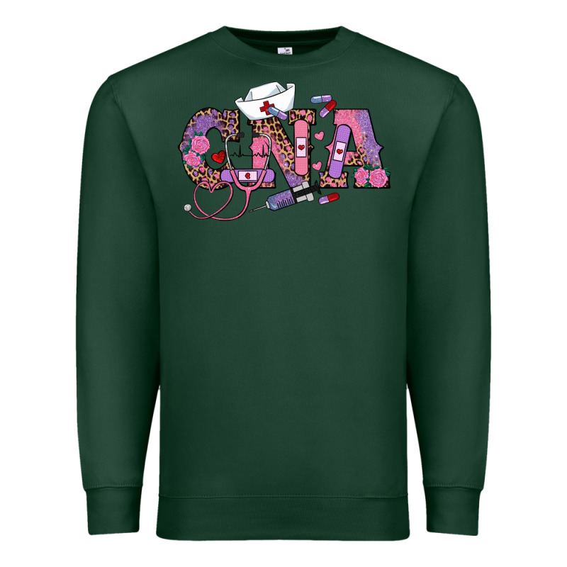 Valentines Day Cna Premium Sweatshirt by RanaPortraitStore | Teevron