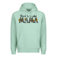 Seafoam blessed to be called mama Premium Hoodie - CowhideDigitalArt