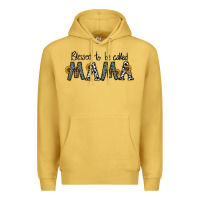Antique Gold blessed to be called mama Premium Hoodie - CowhideDigitalArt