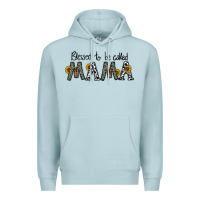 Blue Mist blessed to be called mama Premium Hoodie - CowhideDigitalArt