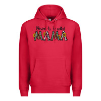 Cardinal blessed to be called mama Premium Hoodie - CowhideDigitalArt