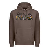 Coffee blessed to be called mama Premium Hoodie - CowhideDigitalArt