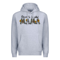 Heather Grey blessed to be called mama Premium Hoodie - CowhideDigitalArt