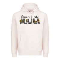 Pale Pink blessed to be called mama Premium Hoodie - CowhideDigitalArt