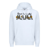 White blessed to be called mama Premium Hoodie - CowhideDigitalArt