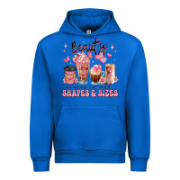 Cobalt beauty comes in all shapes and sizes coffee cups Urban Hoodie - JahusDesignShop