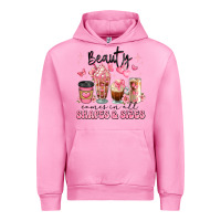 Fuchsia Pink beauty comes in all shapes and sizes coffee cups Urban Hoodie - JahusDesignShop