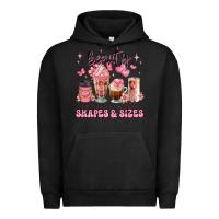 Pigment Black beauty comes in all shapes and sizes coffee cups Urban Hoodie - JahusDesignShop