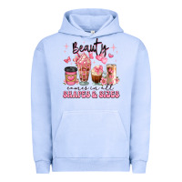 Pigment Grape Ice beauty comes in all shapes and sizes coffee cups Urban Hoodie - JahusDesignShop