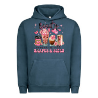 Pigment Midnight Navy beauty comes in all shapes and sizes coffee cups Urban Hoodie - JahusDesignShop