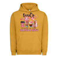 Pigment Peanut Butter beauty comes in all shapes and sizes coffee cups Urban Hoodie - JahusDesignShop