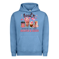 Pigment Pebble Blue beauty comes in all shapes and sizes coffee cups Urban Hoodie - JahusDesignShop