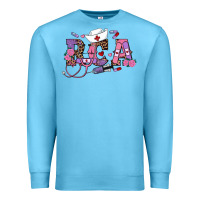 Ocean Blue valentines day Premium Sweatshirt - RanaPortraitStore