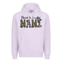 Lilac blessed to be called nanı Premium Hoodie - CowhideDigitalArt