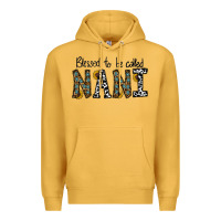 Mustard blessed to be called nanı Premium Hoodie - CowhideDigitalArt