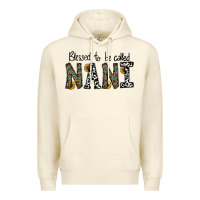 Sandshell blessed to be called nanı Premium Hoodie - CowhideDigitalArt