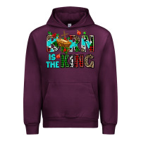 Mauve Wine born is the king Urban Hoodie - AdoDesignShop