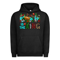 Pigment Black born is the king Urban Hoodie - AdoDesignShop