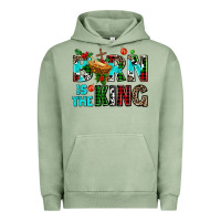 Pigment Oil Green born is the king Urban Hoodie - AdoDesignShop