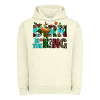 Pigment Pistachio born is the king Urban Hoodie - AdoDesignShop