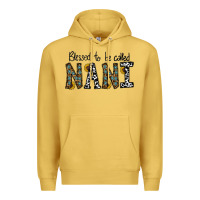 Antique Gold blessed to be called nanı Premium Hoodie - CowhideDigitalArt