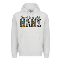 Dove Grey blessed to be called nanı Premium Hoodie - CowhideDigitalArt