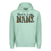 Seafoam blessed to be called nanı Premium Hoodie - CowhideDigitalArt