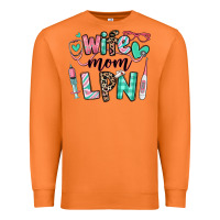 Carrot wife mom lpn licensed practical nurse Premium Sweatshirt - RanaPortraitStore