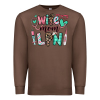Chestnut wife mom lpn licensed practical nurse Premium Sweatshirt - RanaPortraitStore